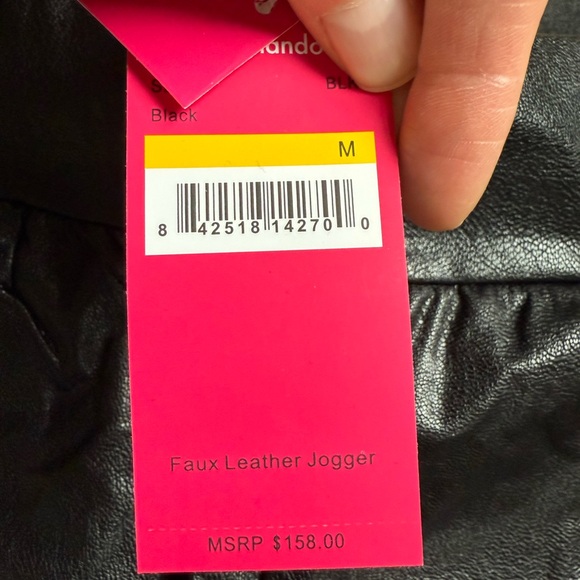 Commando Faux Leather Jogger NWT - Picture 4 of 11